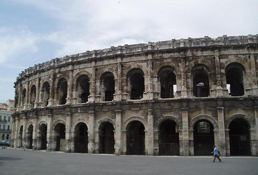 The Fantastic Amphitheatre in Nimes